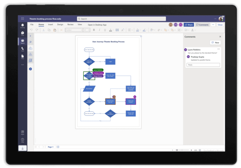 Visio binnenkort gratis in Microsoft 365 Business