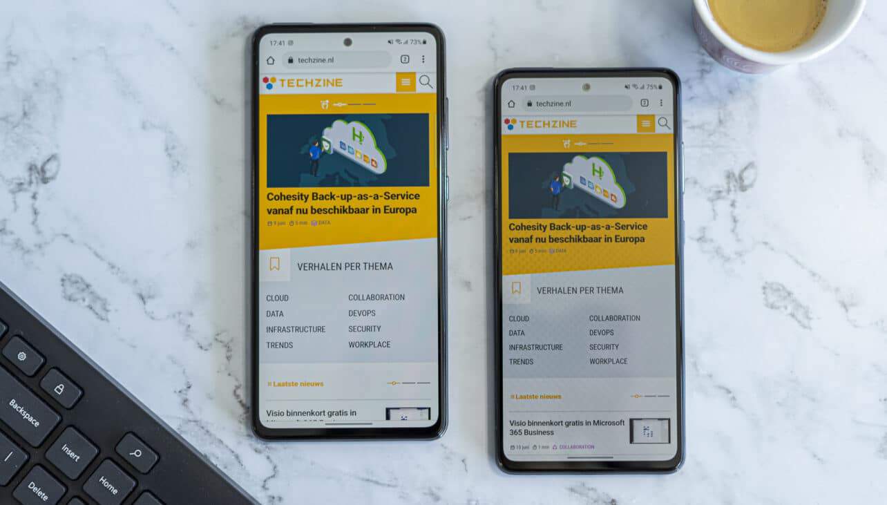 Samsung Galaxy A52 en Galaxy A72 Techzine