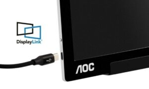 AOC introduceert nieuwe draagbare monitor I1601P