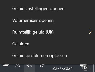 windows-10-geluidsmenu