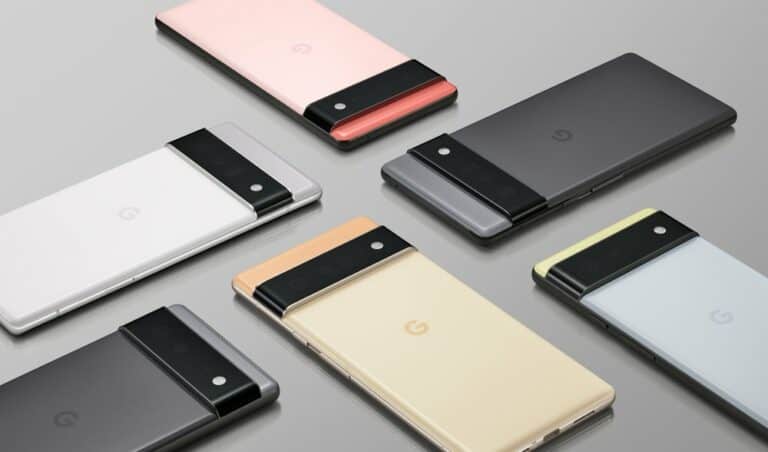 Google toont Pixel 6 smartphones met Tensor chip