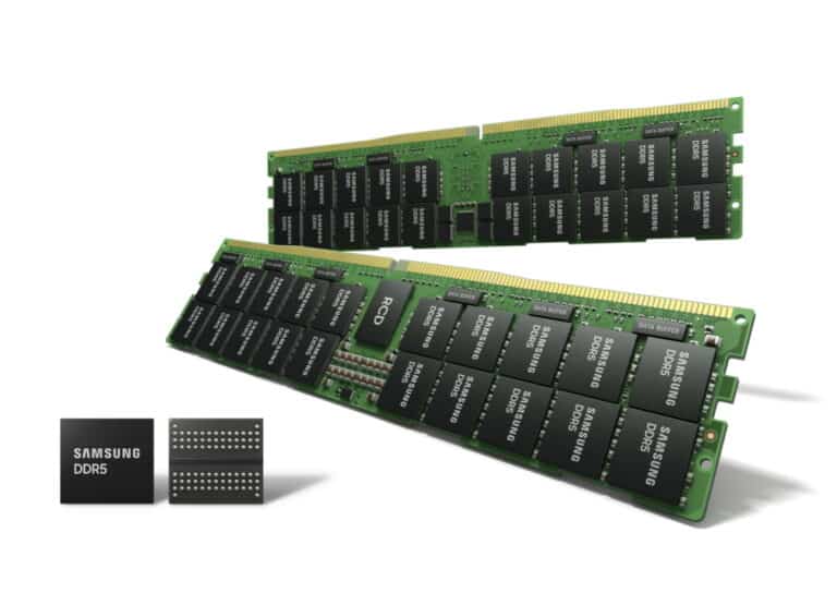 Samsung start massaproductie 14nm EUV DDR5 DRAM-geheugen