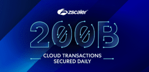 Zscaler telt recordaantal van 200 miljard transacties per dag