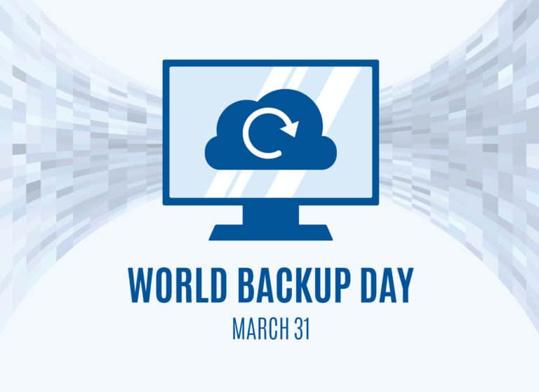 Het is tijd om World Back-up and Running Day te vieren