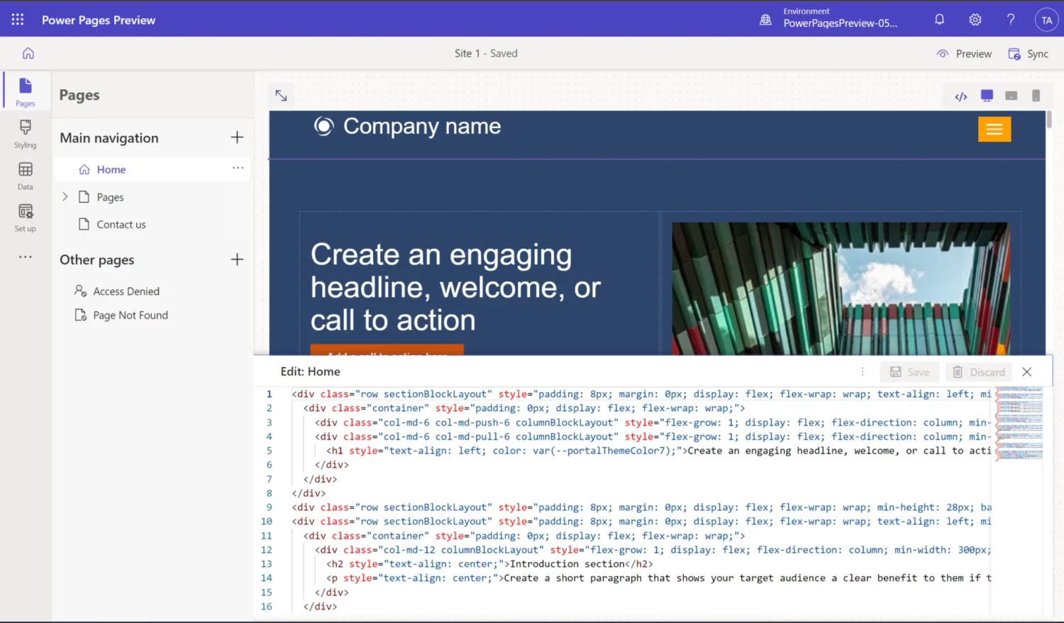 Microsoft-Power-Platform-pages
