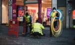 Glasvezel T-Mobile steekt ongebruikt uit grond in Haagse wijken