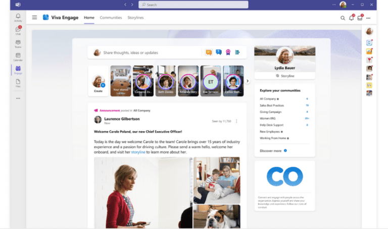 Microsoft introduceert communicatieplatform Viva Engage