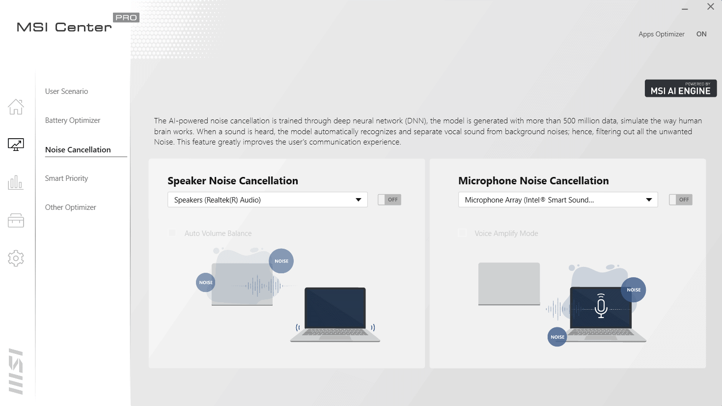MSI_Center_Pro_Noise_Cancellation MSI_Center_Pro_Noise_Cancellation