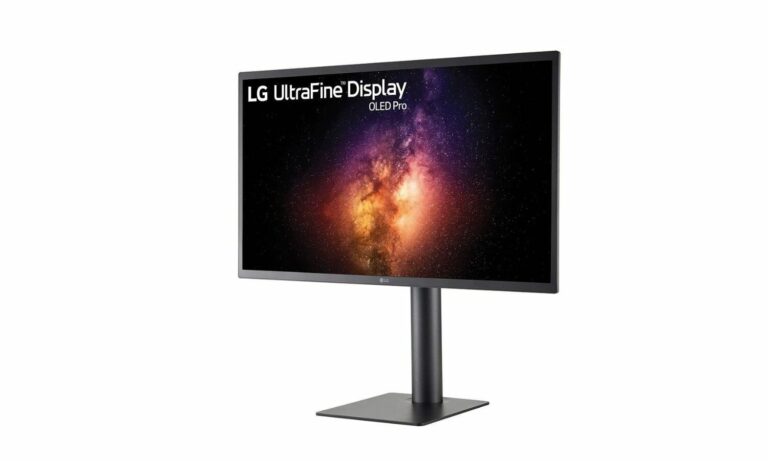 LG lanceert zeldzaam 27-inch OLED-beeldscherm