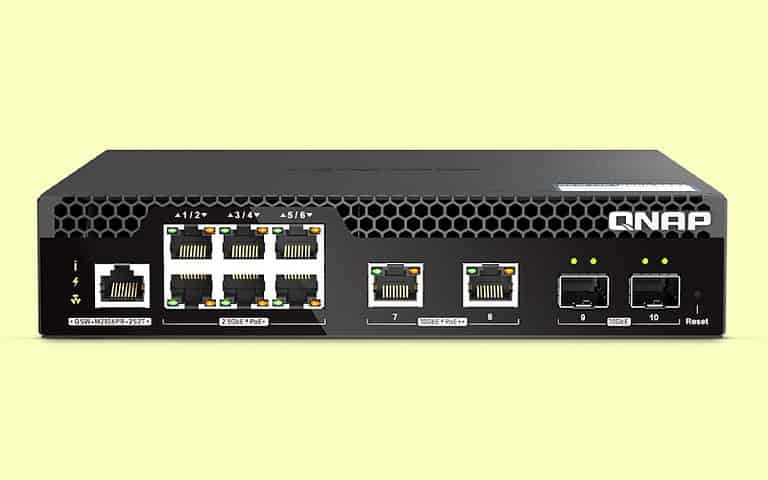 QNAP lanceert compacte Layer 2 rackmount switch