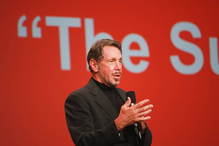 Larry Ellison: Cloud Oracle valt niet uit