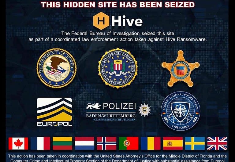 ‘Ransomwaregroep Hive opgerold door FBI en Europol’