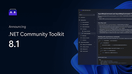 Microsoft introduceert .NET Community Toolkit 8.1