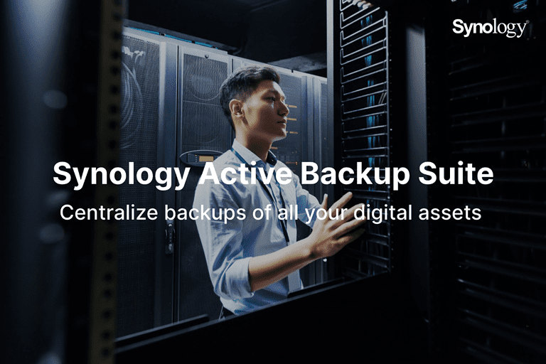 Synology Active Backup Suite: Centraliseer back-ups voor snel herstel