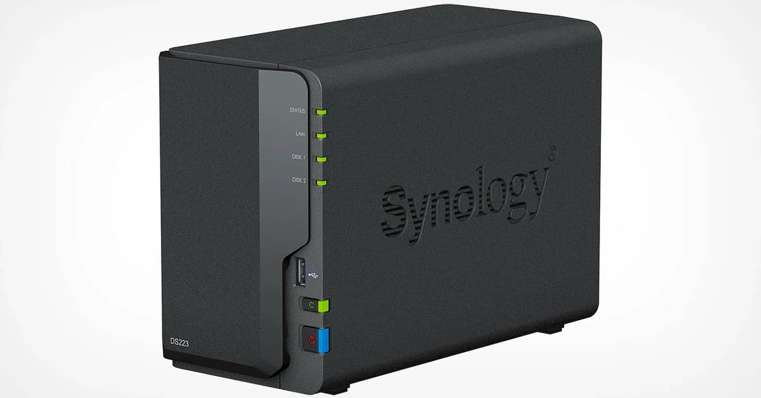 Synology onthult tweebay DiskStation DS223 NAS Techzine.nl