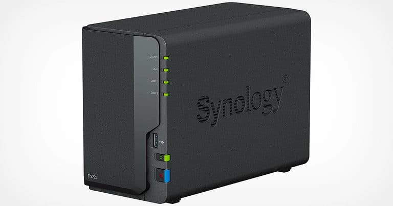 Synology onthult twee-bay DiskStation DS223 NAS