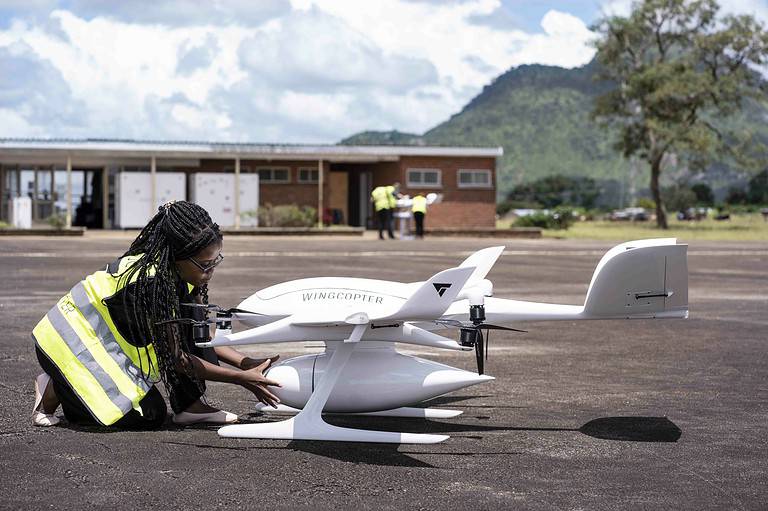 Drone-start-up Wingcopter krijgt extra EIB-investering van 40 miljoen
