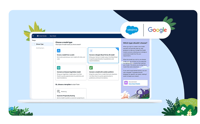 Salesforce en Google Cloud integreren nog meer AI-features