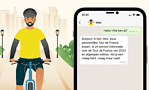 AI-chatbot helpt om de Tour de France te volgen