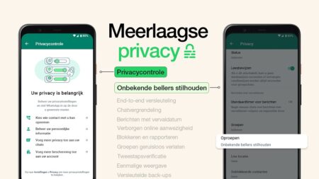 WhatsApp gaat spamoproepen stilzetten en geeft meer privacy-controle