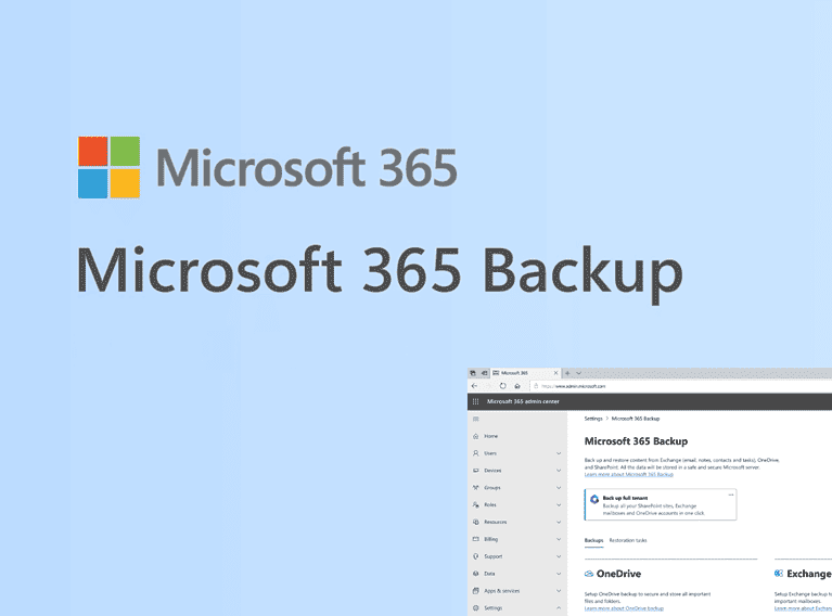 Zet Microsoft back-up-leveranciers buitenspel met Microsoft 365 Backup?