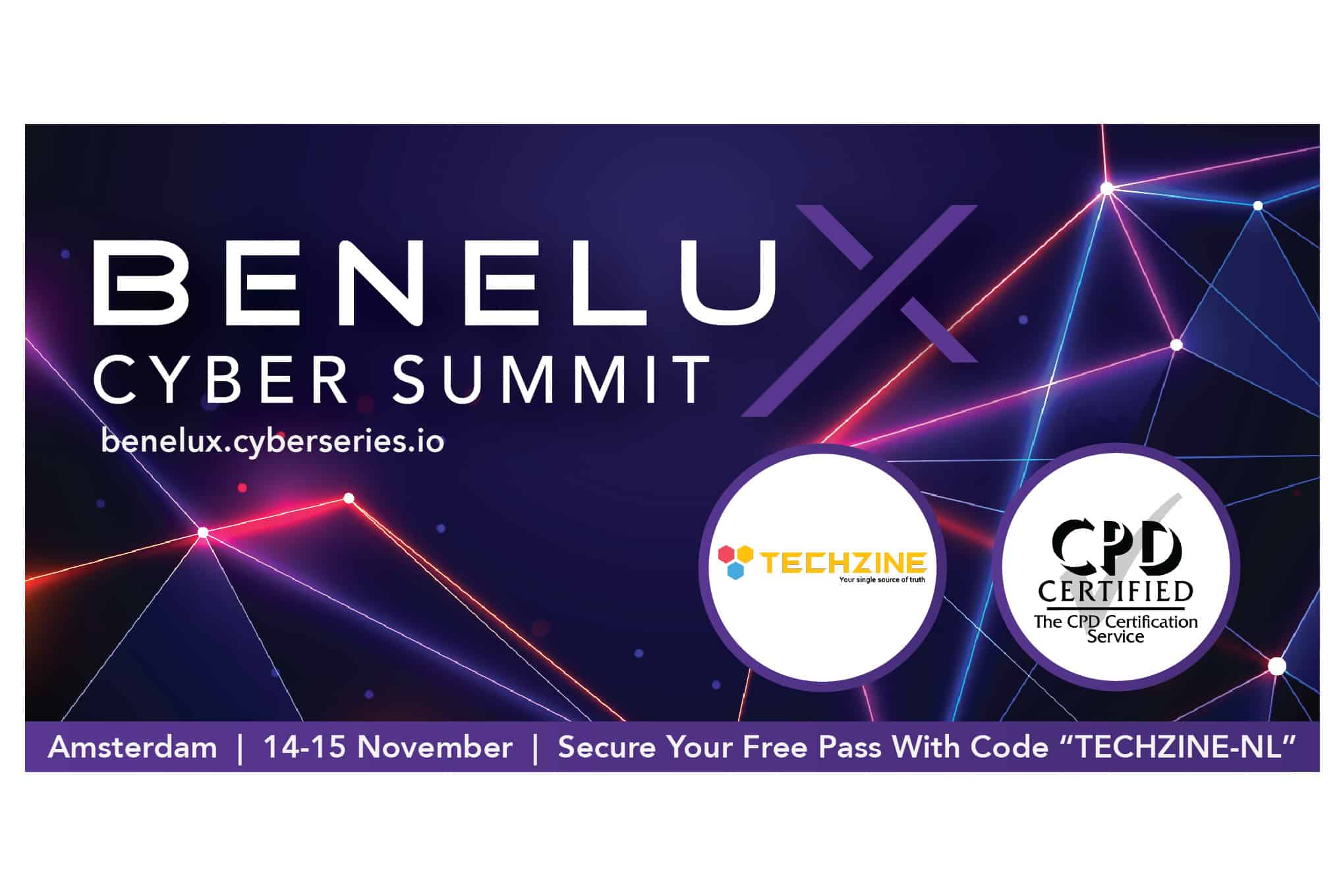 Ga gratis naar de Benelux Cyber Summit 2023 in Amsterdam