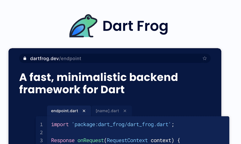 Dart Frog 1.0-framework helpt Flutter-developers om Dart te maximaliseren