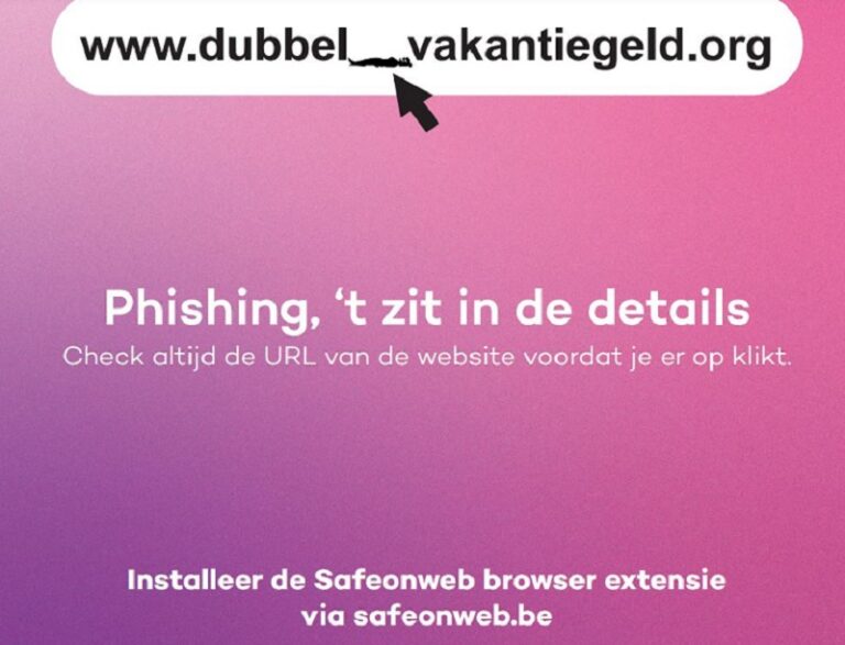 Belgische overheid komt met Chrome-extensie tegen phishing