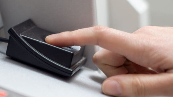 Fingerprint recognition technology on ATM