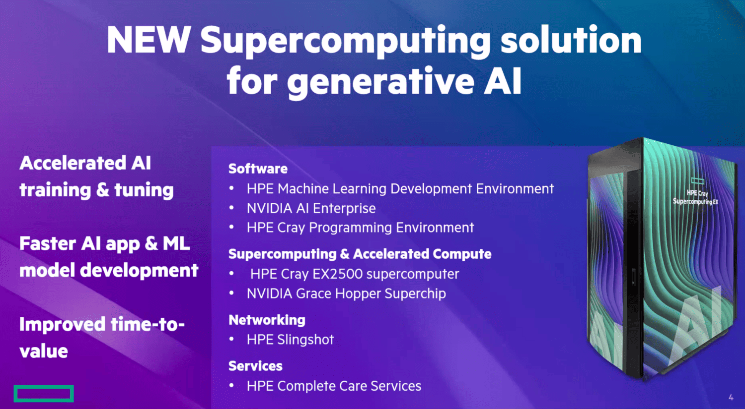 Nieuwe supercomputeroplossing voor algemene ai.