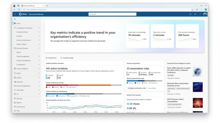 Microsoft Sentinel en Defender XDR komen samen in nieuw SOC-platform