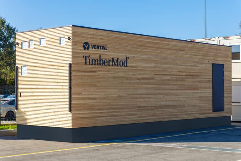 Houten datacenters in opmars; Vertiv komt met prefab TimberMod