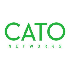 Cato netwerken-logo op een witte achtergrond.