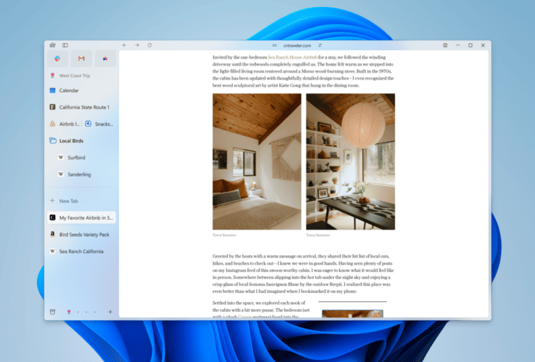 Arc-browser wil multitaskers de beste ervaring op Windows bezorgen