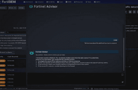 AI-assistent Fortinet Advisor moet dreigingsdetectie stroomlijnen