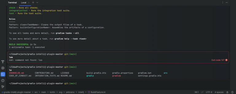 JetBrains test nieuwe terminal in alle IDE’s