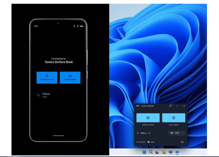 Windows 11-insiders kunnen Android-apparaat gebruiken als webcamera