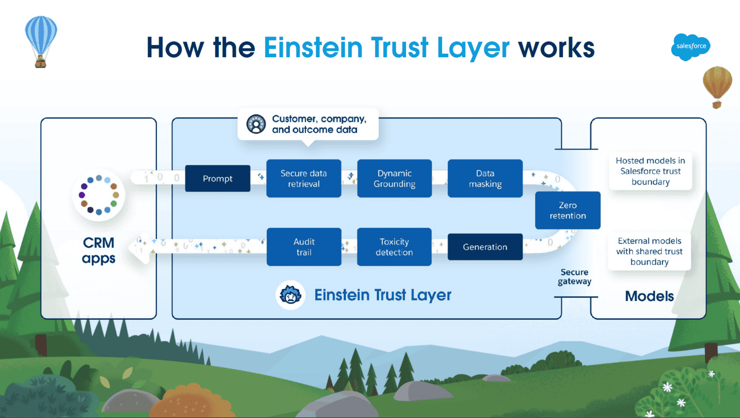 How the einstein trust layer works