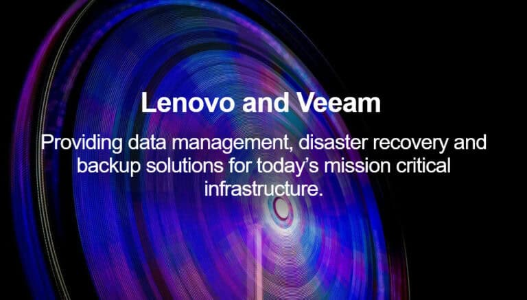 Veeam en Lenovo gaan samen helpen bij beveiligen workloads