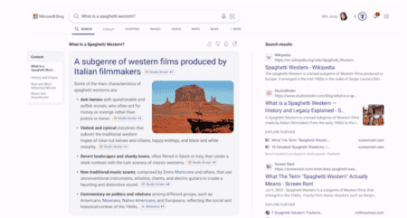 Bing Generative Search is Microsoft’s variant van Google’s AI-zoekmachine
