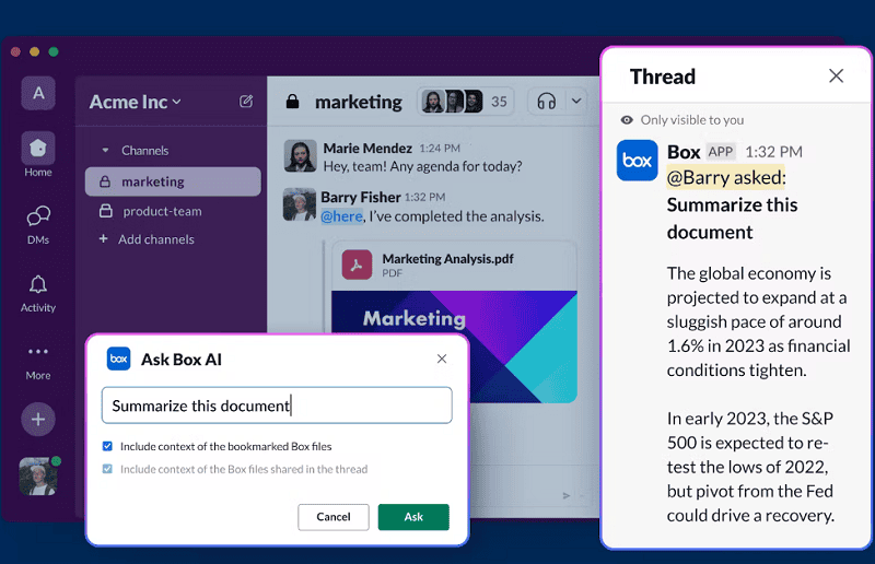 Platformen Box en Slack integreren meer met elkaar - Techzine.nl