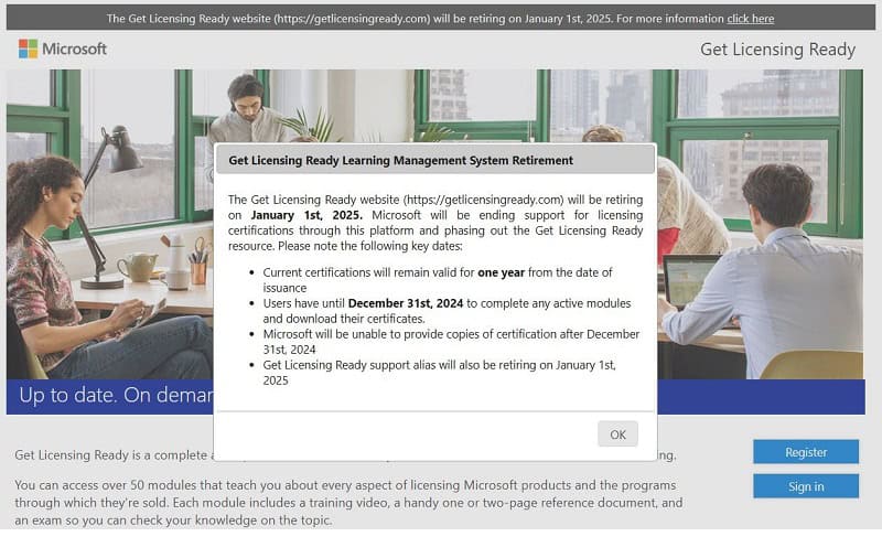 Microsoft zet sites voor licenties en certificaten op zwart