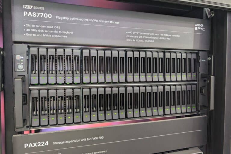 Synology zet reuzenstap in enterprise storage met nieuwe PAS7700
