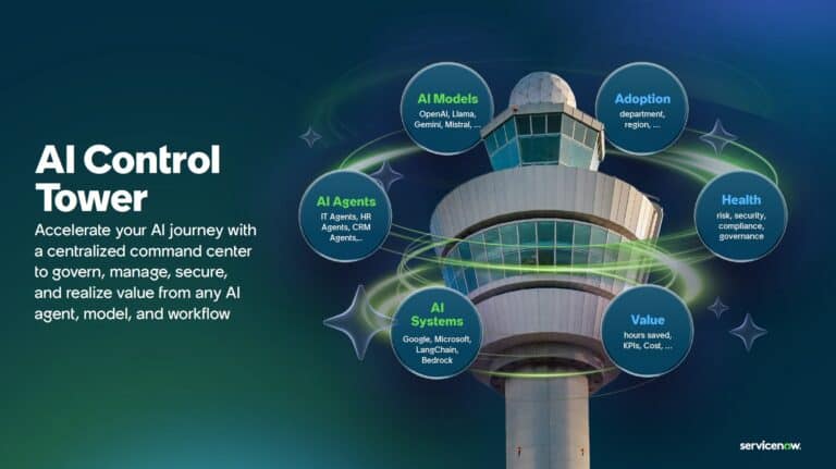 ServiceNow lanceert AI Control Tower voor centraal beheer van AI-agents