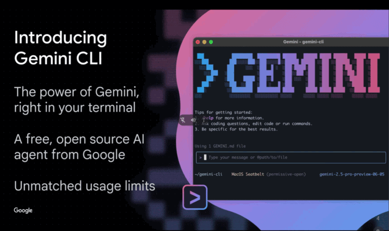 Google Gemini CLI maakt de terminal toegankelijk