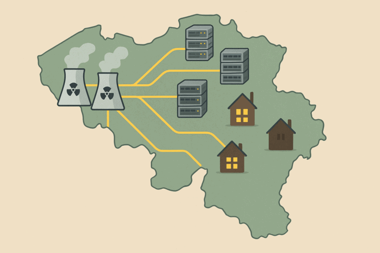België heeft twee kernreactoren nodig voor stroomverbruik datacenters in 2035