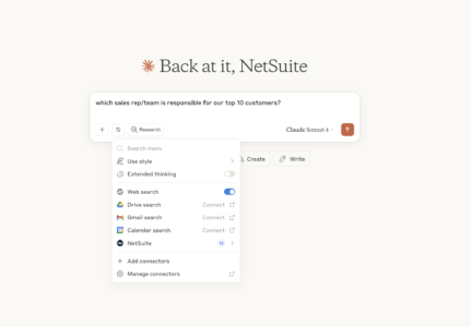 NetSuite AI Connector Service is meer dan lijm voor AI-modellen