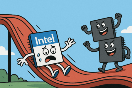 Intel in crisis: van chipgigant naar overlevingsstrijd