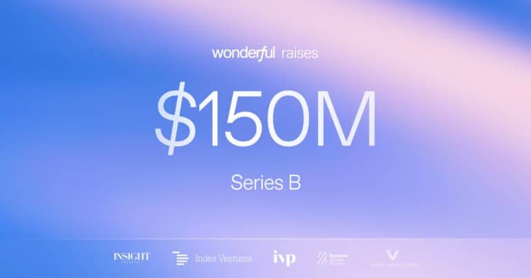 AI-bedrijf Wonderful haalt 150 miljoen dollar op in investeringsronde