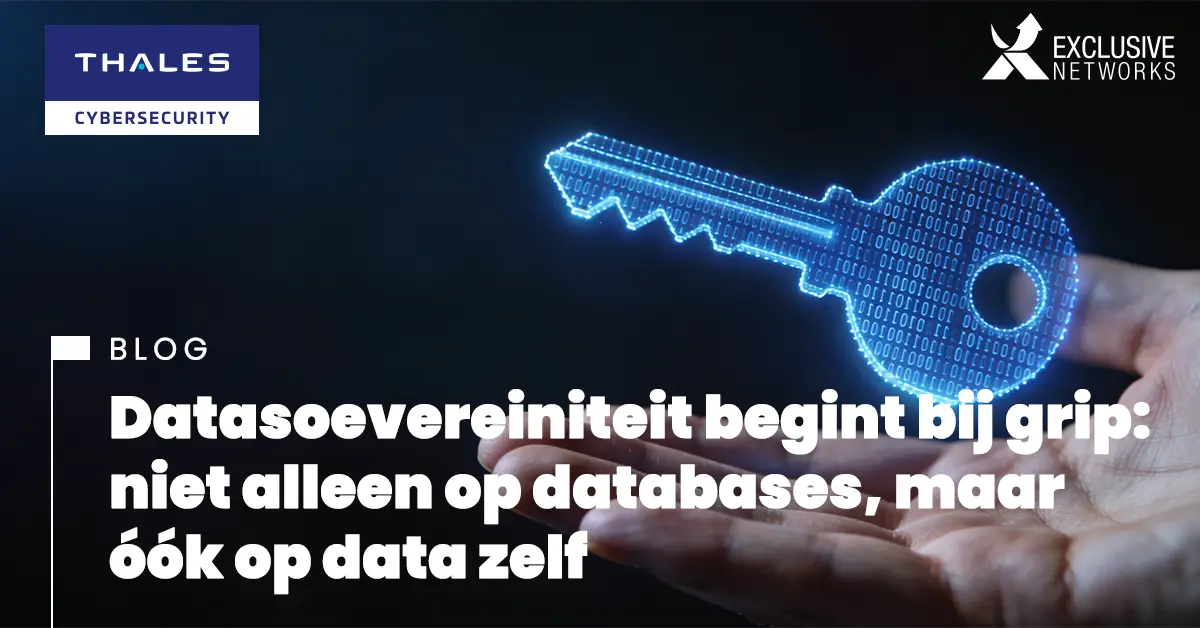 Image for the article: Datasoevereiniteit begint bij grip: niet alleen op databases, maar óók op data zelf